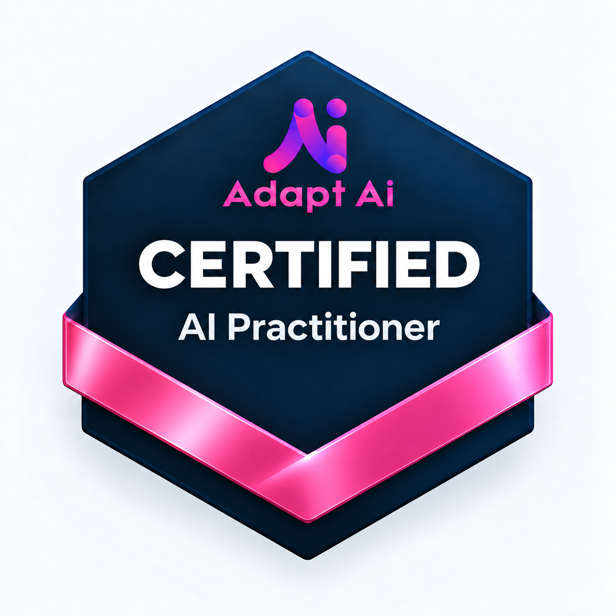 Adapt Ai Certified AI Practitioner badge