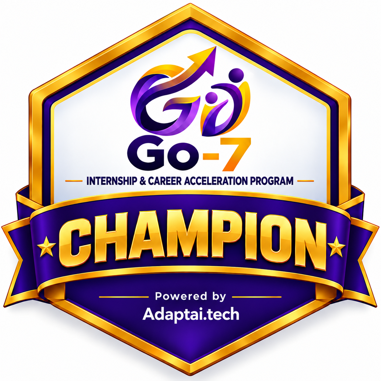 Go-7 Champion badge