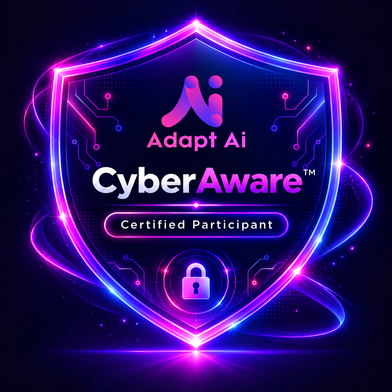 CyberAware Certified Participant badge
